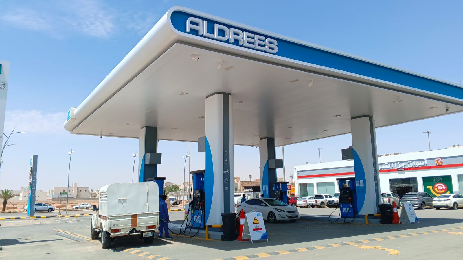 تنفيذ مشروع محطة ادريس شرق الرياض